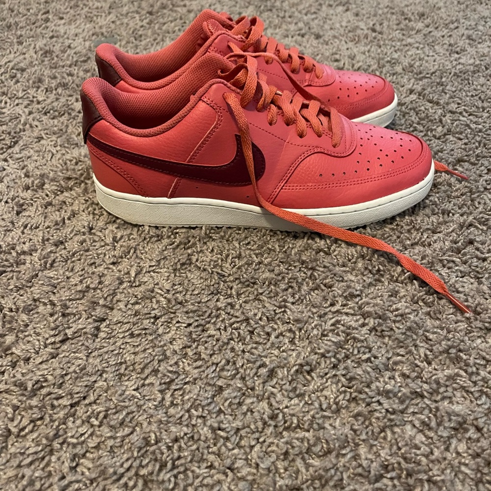Nike Court Vision Low Womens Shoes. Barely worn. Nice color!!!